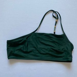 American Eagle aerie one shoulder, Bando style bikini top